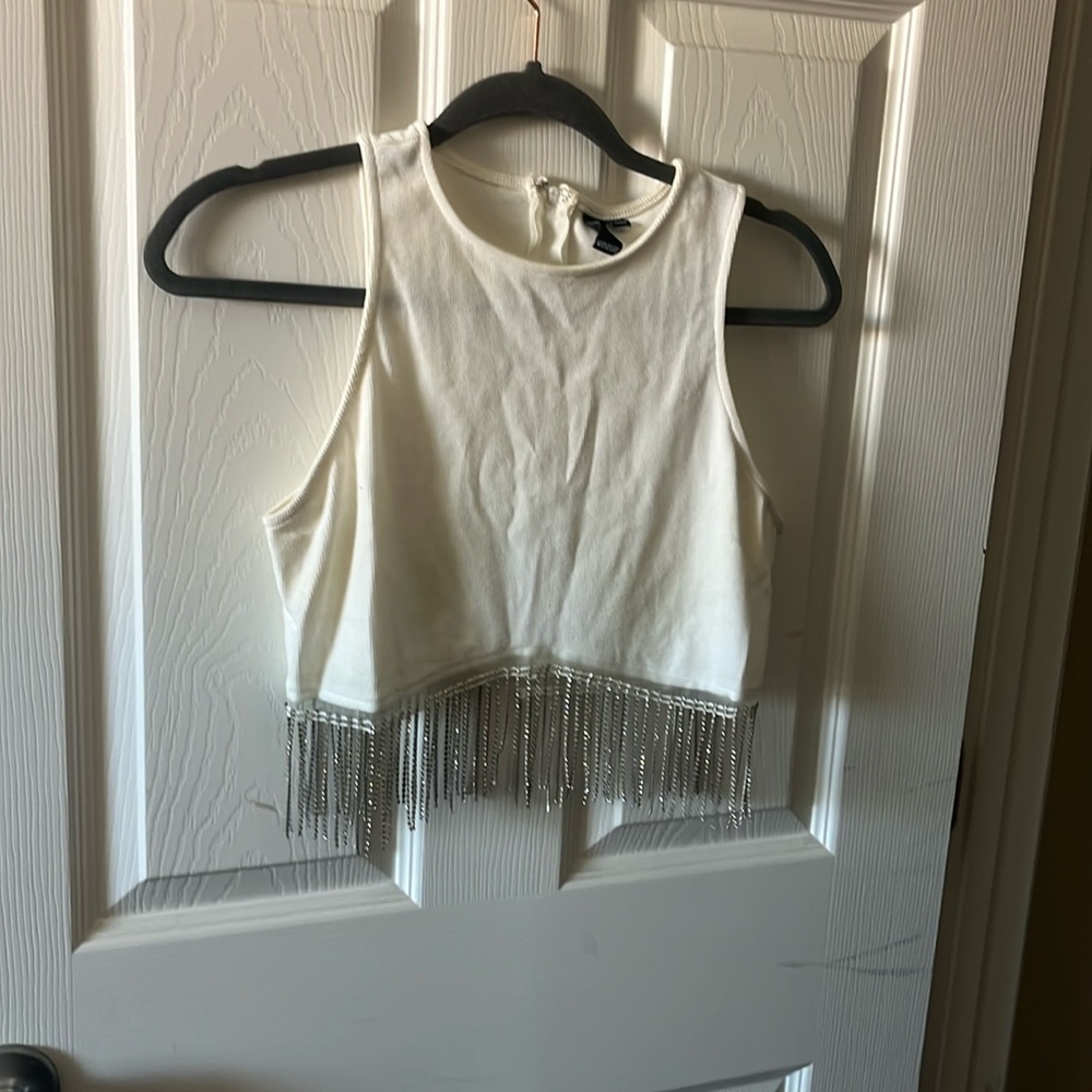 Ribbed crop top